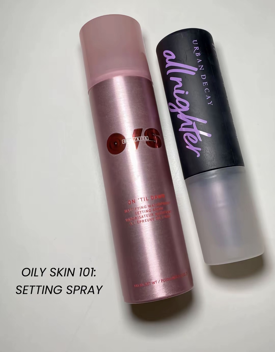 Oily Skin Setting Spray!