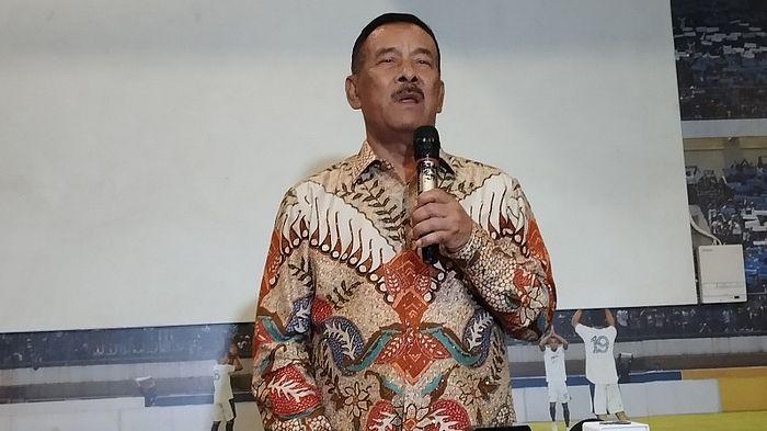 Manager Persib Bandung, Umuh Muchtar di Graha Persib, Selasa (26/5/2026).