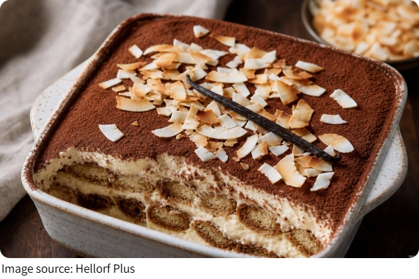 Coconut Cream Tiramisu