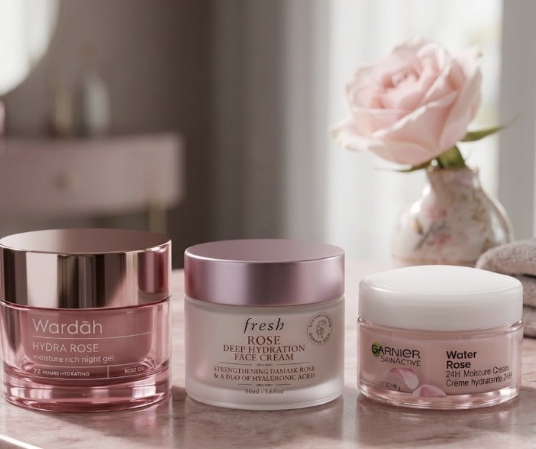 3 Rose Moisturizers