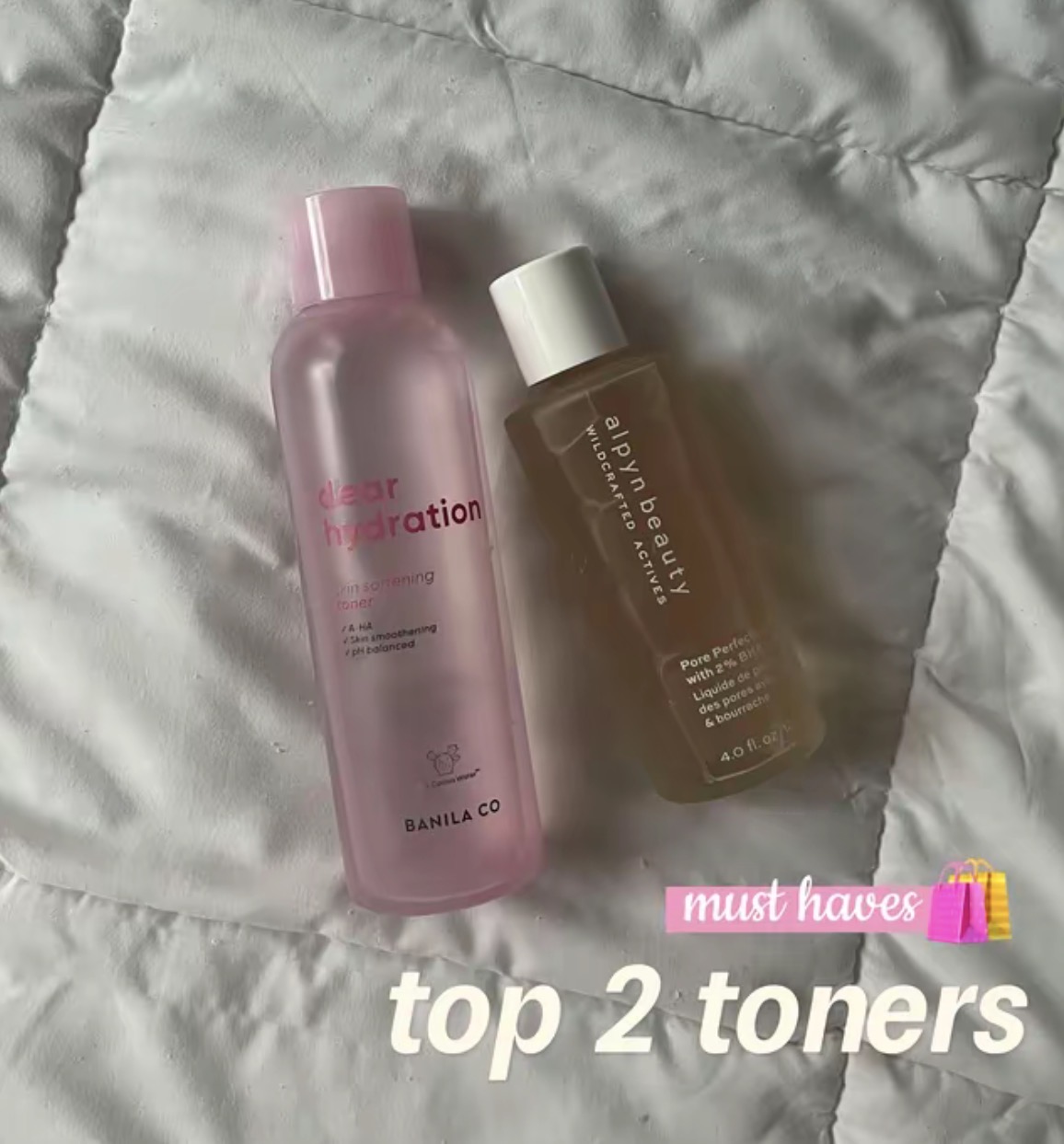 My Top 2 Toners!