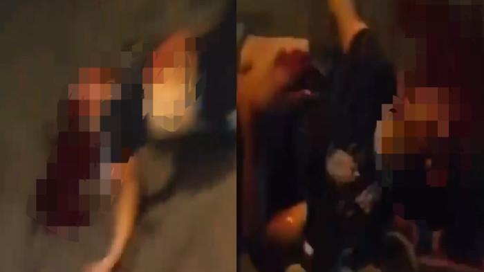 BUKAN KORBAN BEGAL - Video seorang pemuda tergeletak bersimbah darah di tengah jalan raya viral di media sosial dan membuat geger warga Kabupaten Cirebon, Rabu (27/5/2026) malam.