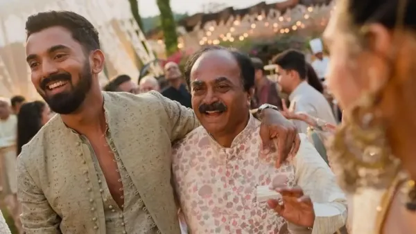 KL Rahul Father KL Rahul Father
