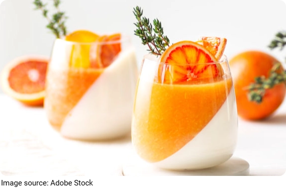 Orange Panna Cotta