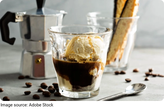 Cách pha cà phê kem Affogato
