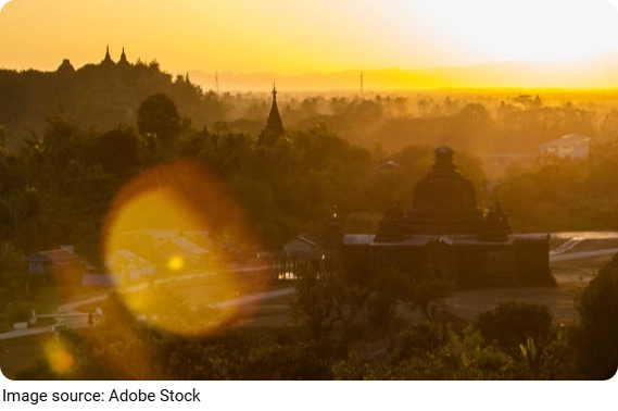 Lịch trình đi Mrauk U
