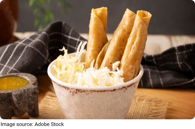 Món flauta ngập sốt