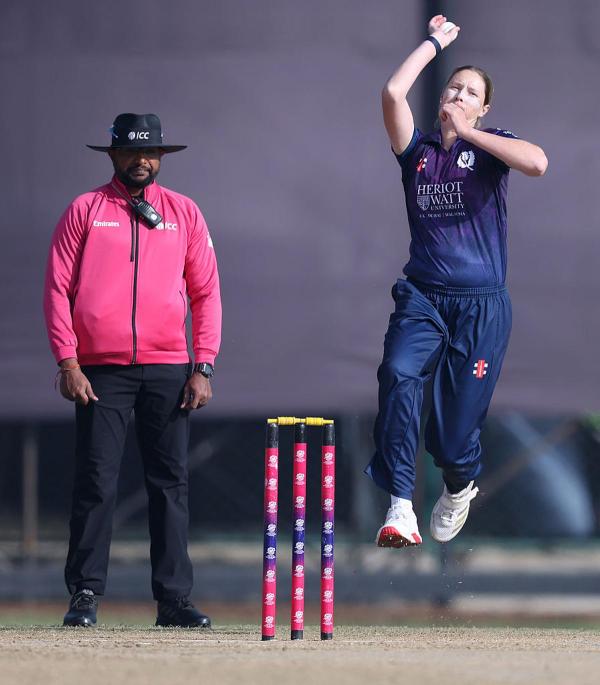 Chloe Abel was born in Tasmania, Australia and has played for Hobart Hurricanes in the WBBL but qualifies for Scotland through her mother.