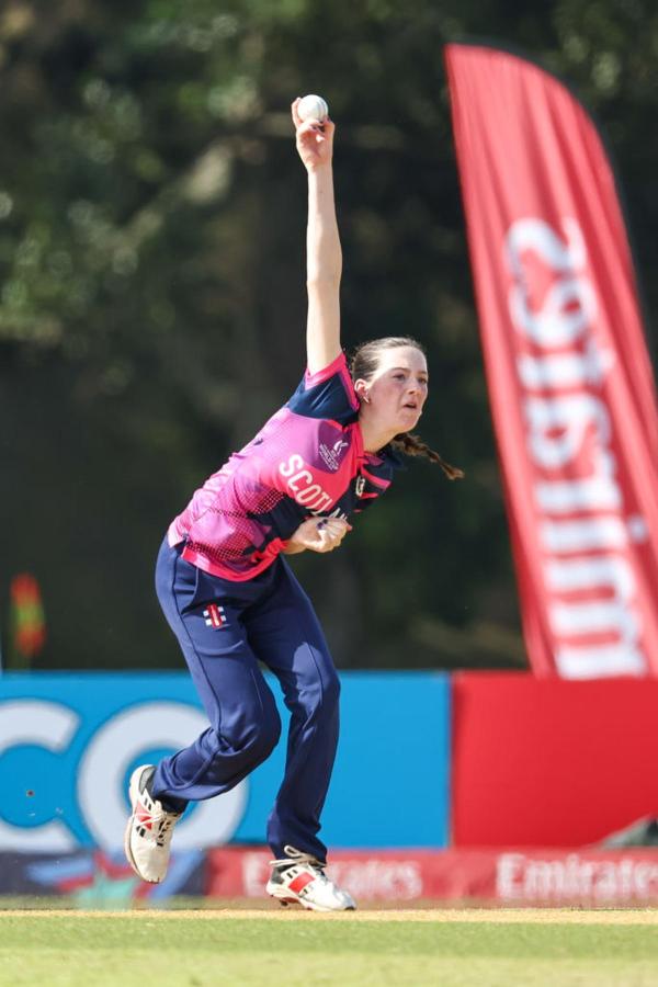 Gabriella Fontenla is quite comfortably the youngest member of the Scotland squad. 