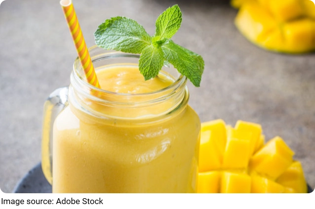 Banana Mango Shake