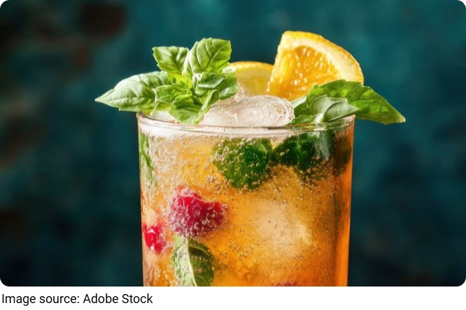 Basil Lemonade Bliss
