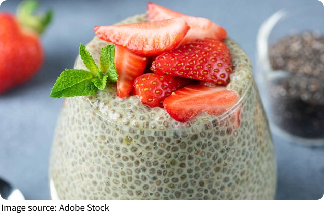 Strawberry Chia Pudding