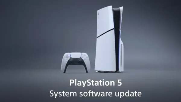 PS5 system software update