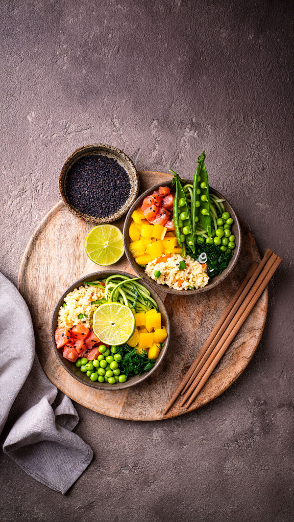 Fresh Salmon Poke Bowl