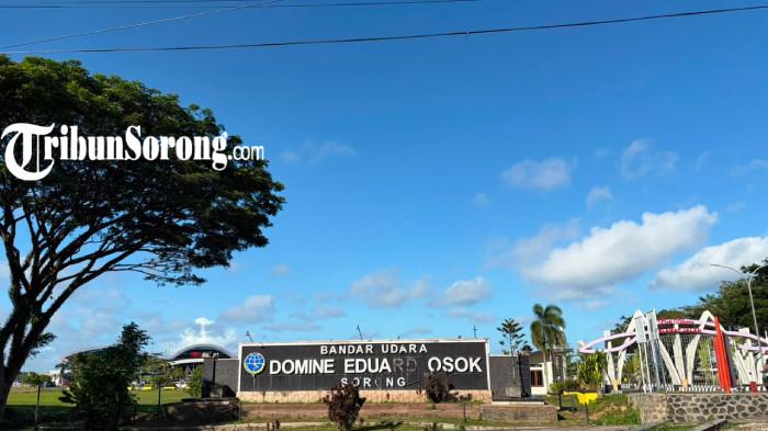 CERAH - Cuaca Cerah di Kota Sorong, Papua Barat Daya, Kamis, (09/07/20226). Foto diambil di Jl.Yos Sudarso (Bandara Deo Sorong), pukul 08.38 WIT.