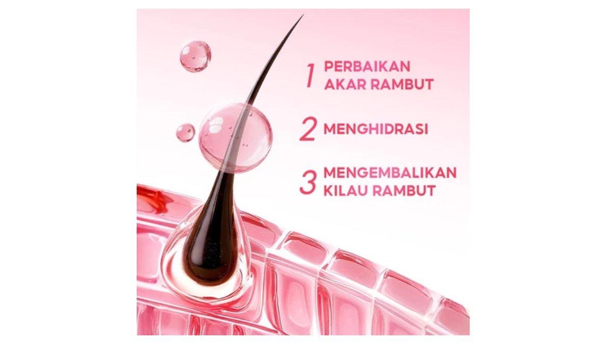 Ilustrasi manfaat dari produk Cyeecare Silky Scented Hair Mask