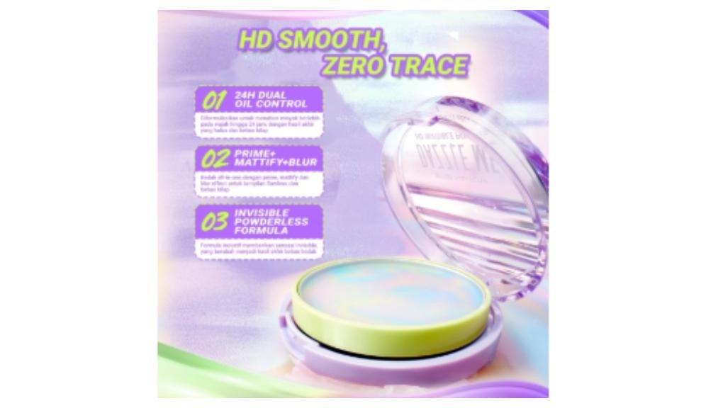 DAZZLE ME Better Than Filter HD Invisible Powder.