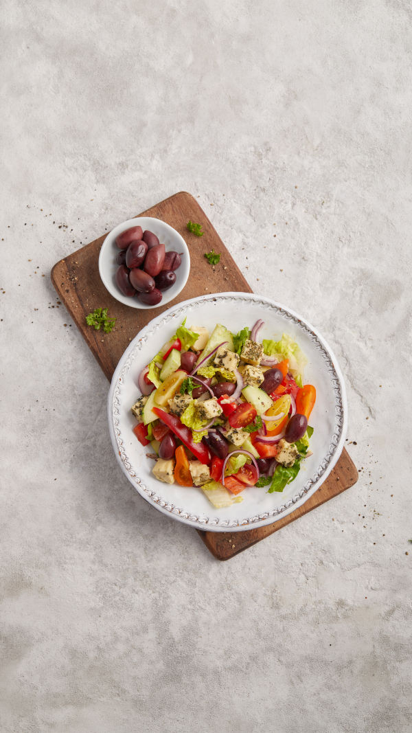 Tô salad kiểu Hy Lạp
