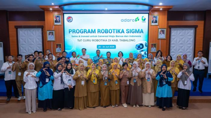 GURU dari 14 SD di Kabupaten Tabalong peserta pelatihan Program Robotika