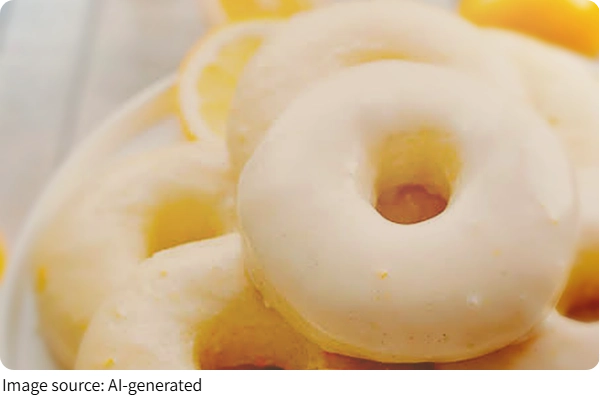 Citrus Donut Delight