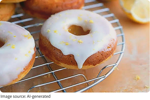 Citrus Donut Delight