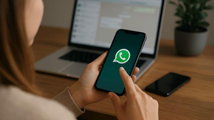 WHATSAPP ERROR- Ilustrasi pengguna WhatsApp mengalami masalah lantaran error tidak bisa berkirim pesan.