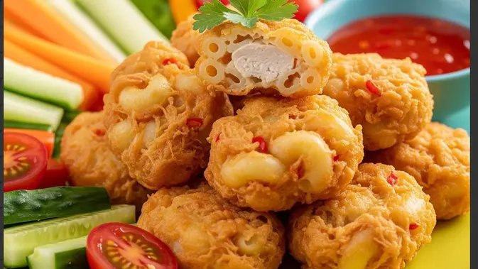 Resep Nugget Ayam Makaroni (AI generated) Resep Nugget Ayam Makaroni (AI generated)