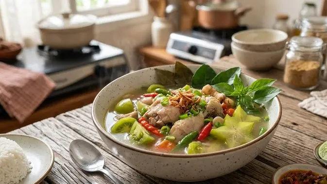 Resep Asem-Asem Ayam (AI generated)