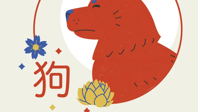 shio anjing (source: freepik.com)