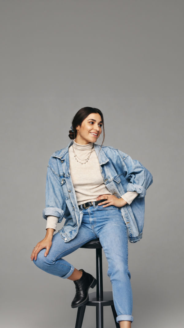Denim Suits: Loose & Tight
