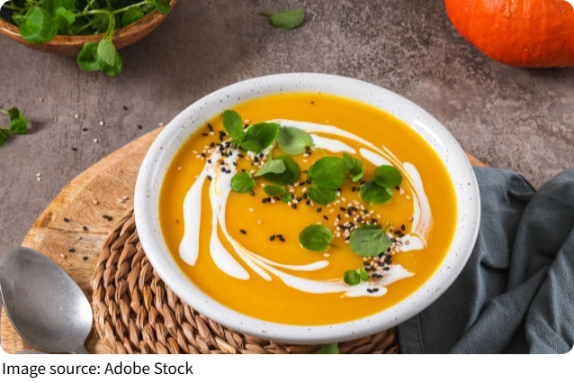 Velvety Pumpkin Soup
