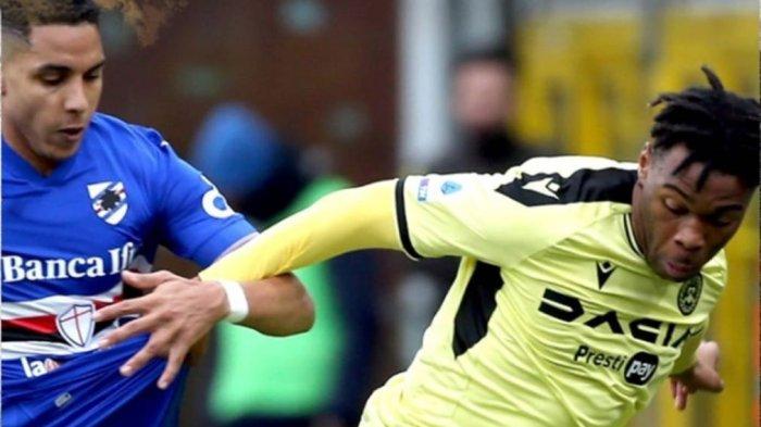 Udinese akan menjamu Sampdoria dalam pertandingan Serie A Italia malam ini, Senin (8/5/2023)