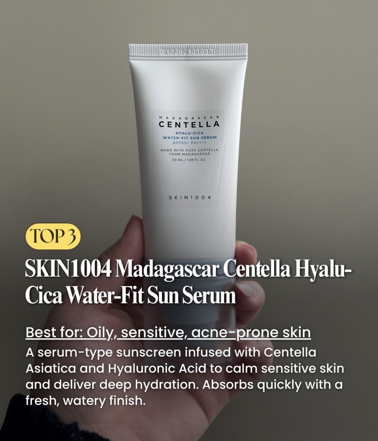 SPF That Feels Like Skincare