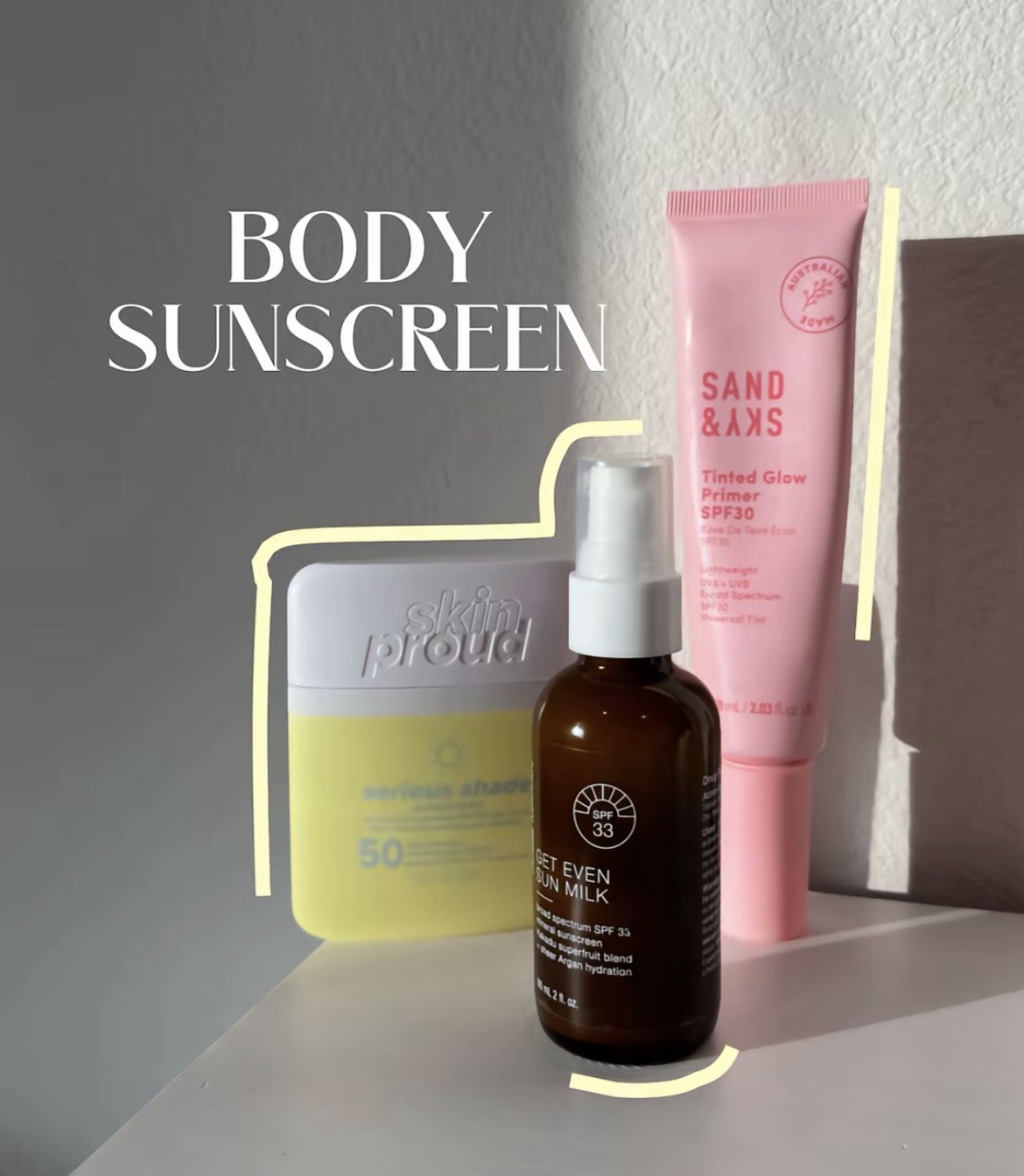 Body Sunscreen Picks