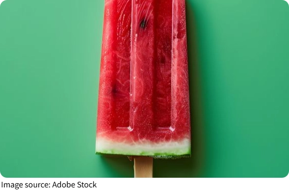 Homemade Watermelon Pops