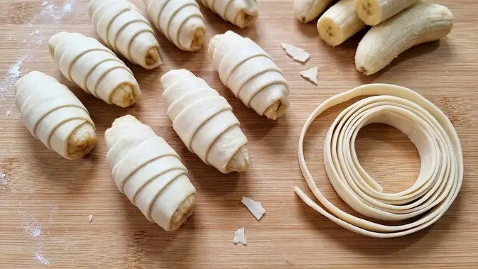 Resep Pisang Molen Renyah Resep Pisang Molen Renyah (AI Generated)