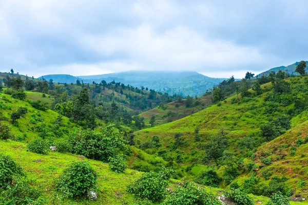 Saputara hill station during monsoon season
