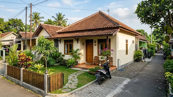 Desain Rumah Sederhana 6x10 Meter Desain Rumah Sederhana 6x10 Meter (AI Generated)