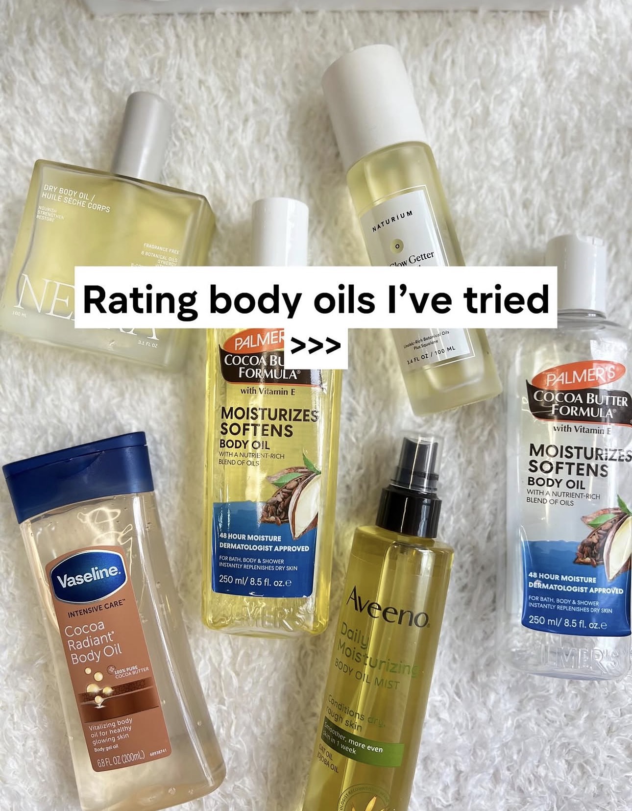 Body Oils, Rated
