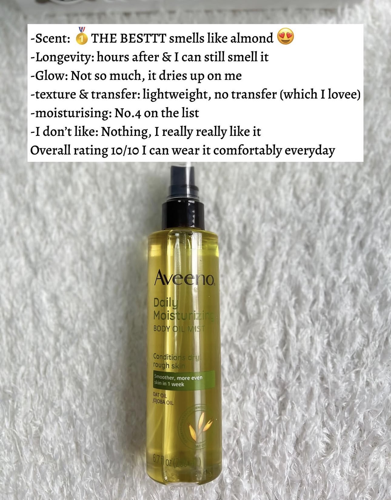 Body Oils, Rated
