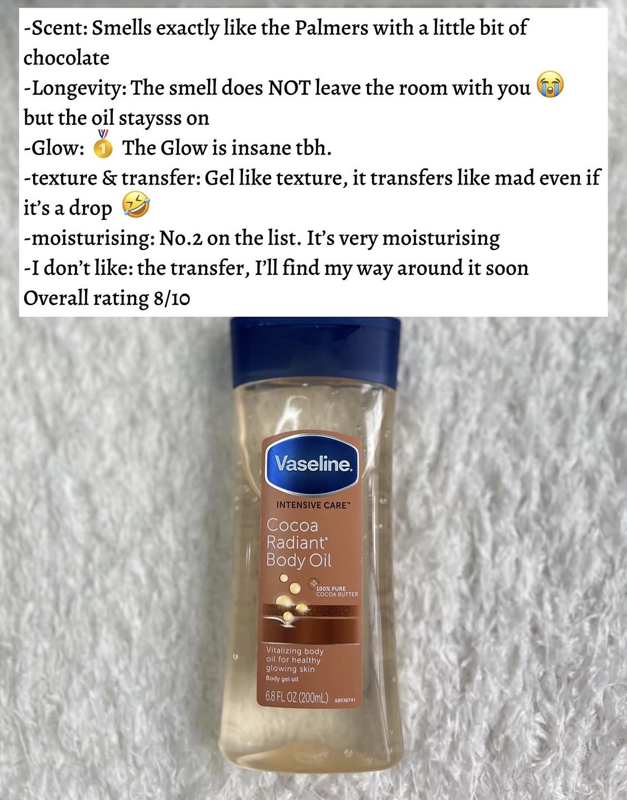 Body Oils, Rated