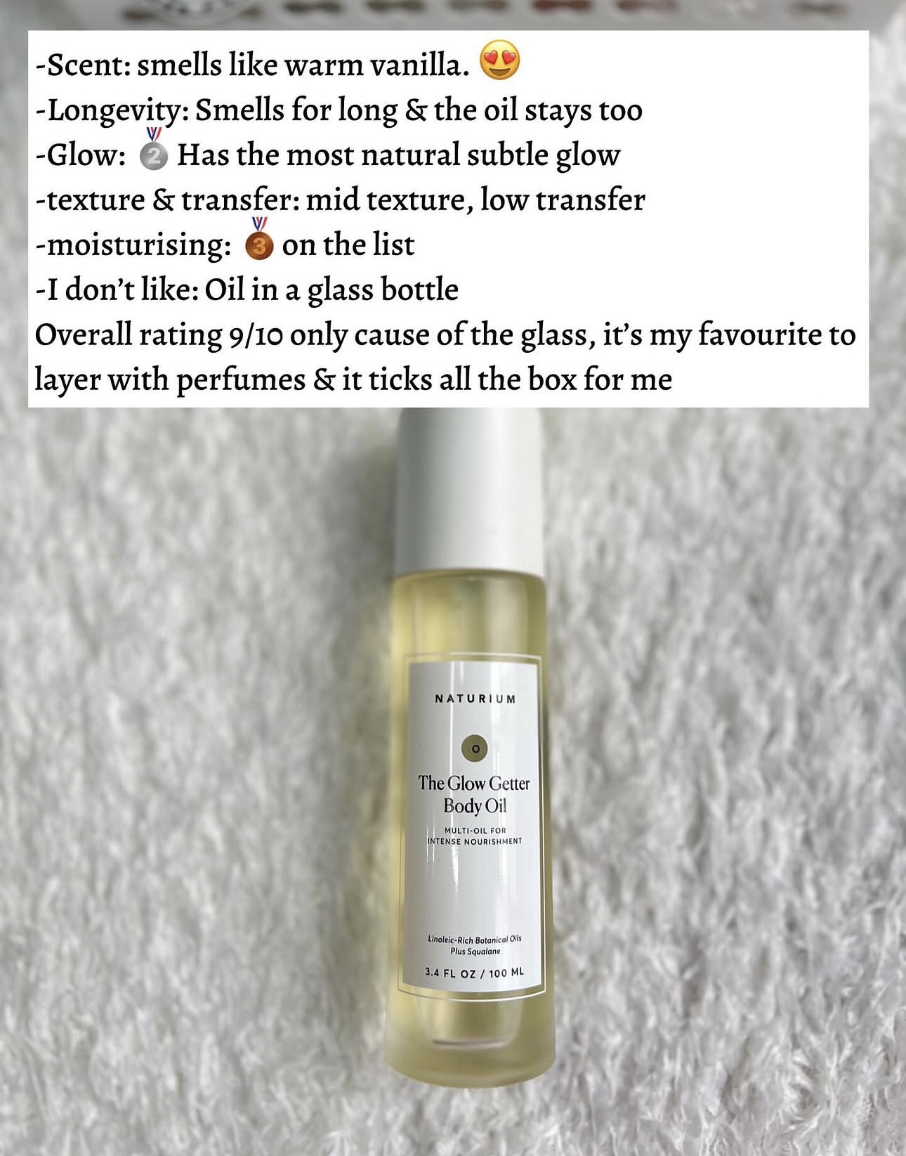 Body Oils, Rated