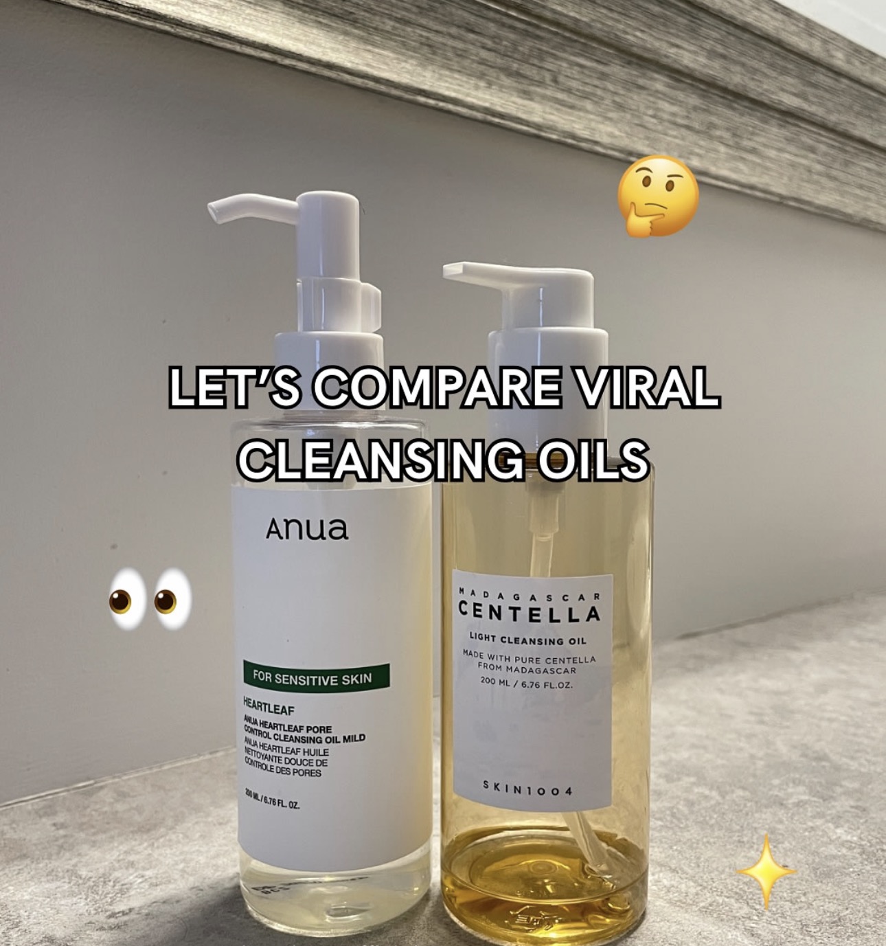 Cleansing Oil Face-Off