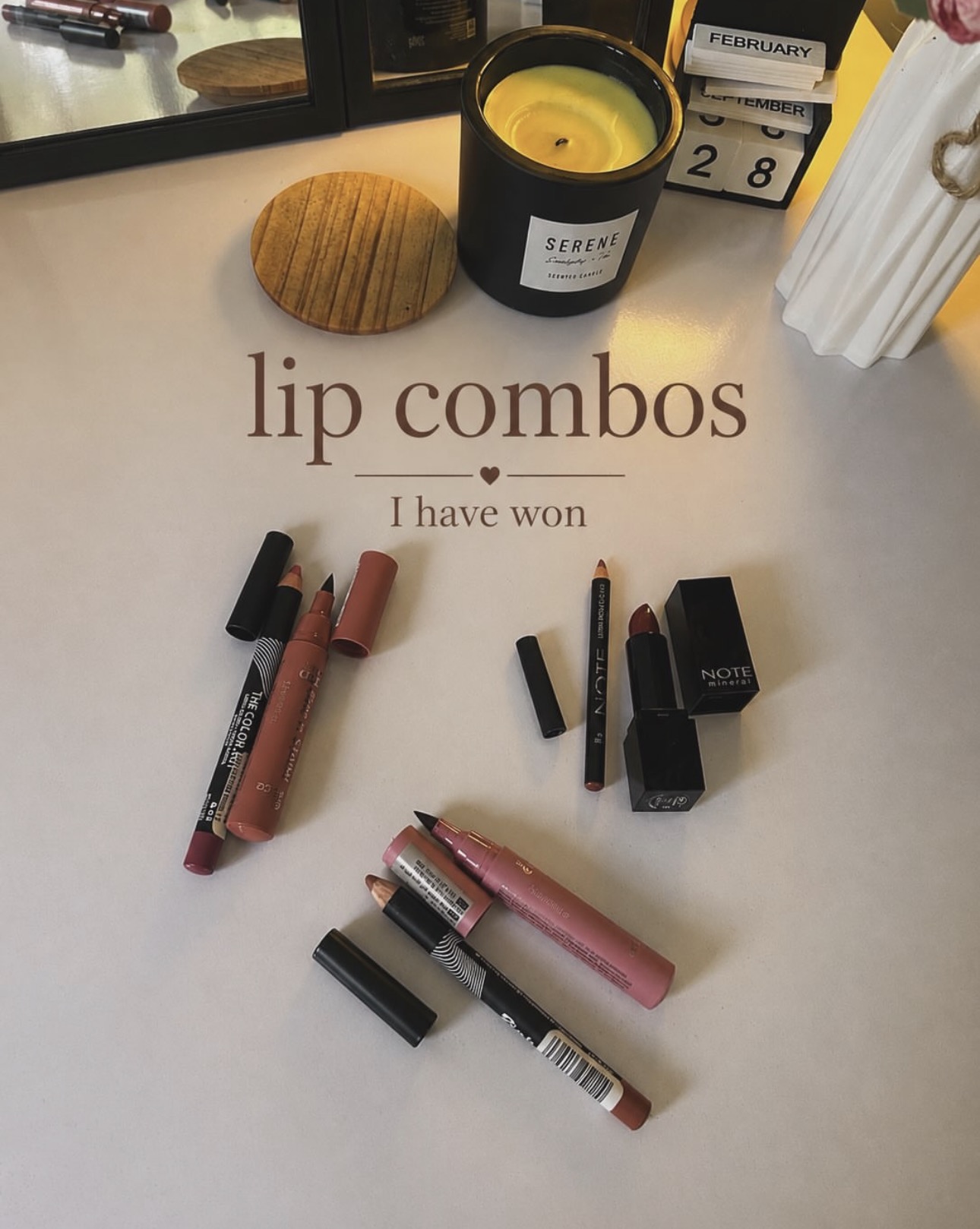 Lip Combos I Keep Using