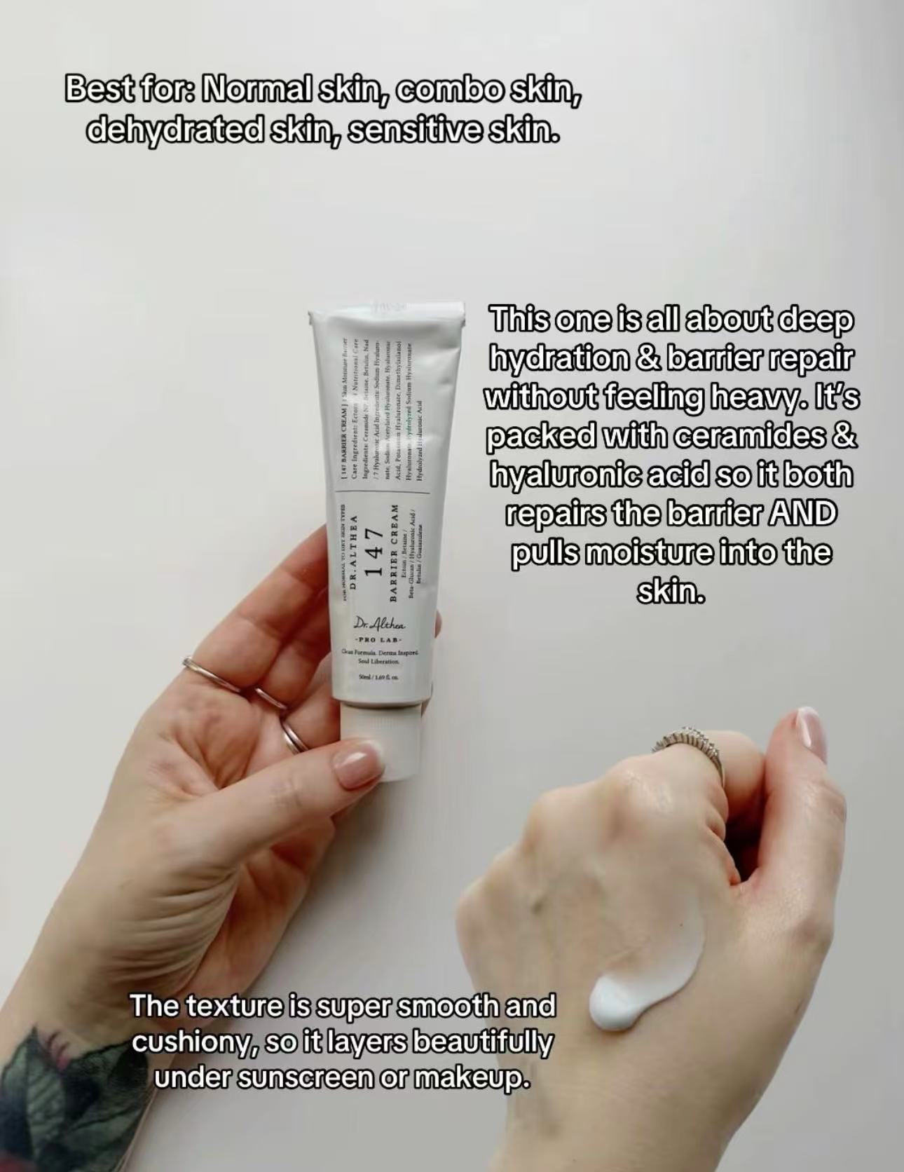 Crèmes réparatrices