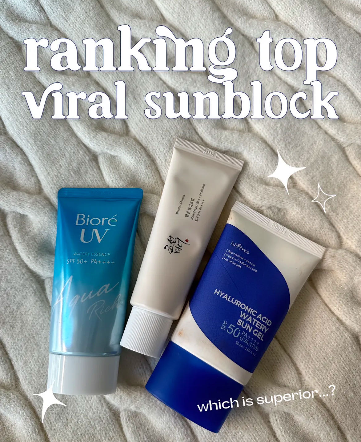 My Top Viral Sunblocks