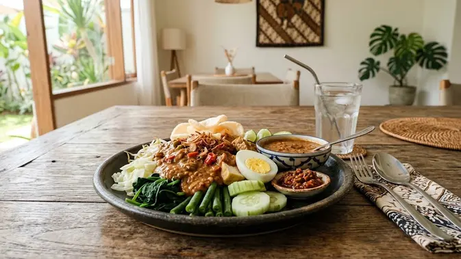 Apakah Gado Gado Aman untuk Asam Lambung Apakah Gado Gado Aman untuk Asam Lambung. (AI Generated)