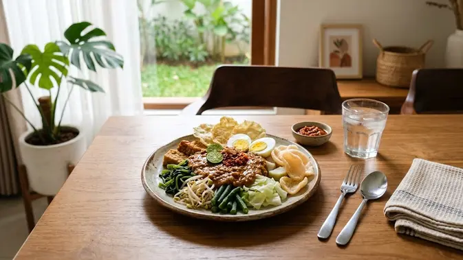 Apakah Gado Gado Aman untuk Asam Lambung Apakah Gado Gado Aman untuk Asam Lambung. (AI Generated)