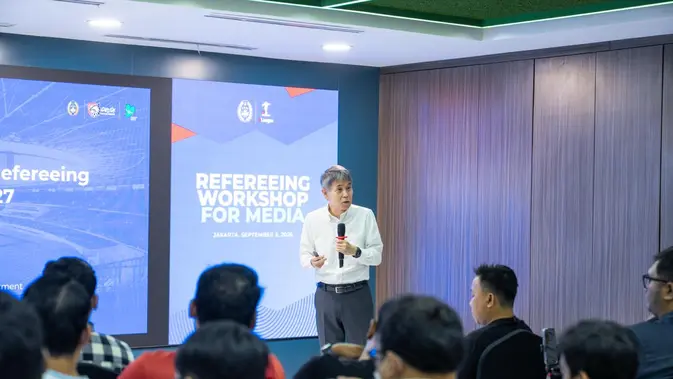 Refereeing Workshop for Media jelang BRI Super League 2026/2027 Refereeing Workshop for Media jelang BRI Super League 2026/2027