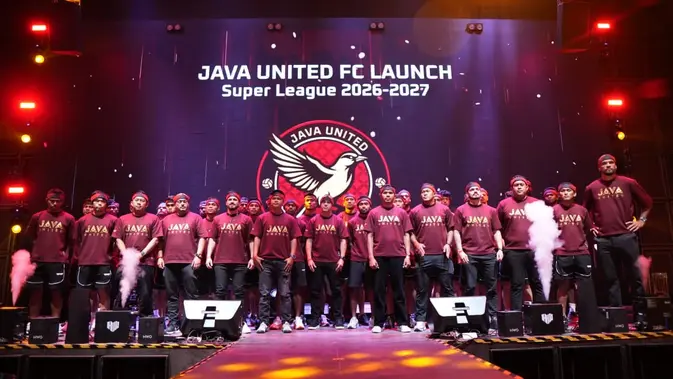 Java United Akhirnya Launching Seluruh Pemainnya untuk Super League 2026/2027: Pakai 9 Amunisi Impor! Java United Akhirnya Launching Seluruh Pemainnya untuk Super League 2026/2027: Pakai 9 Amunisi Impor!